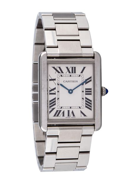 tank solo cartier price|cost of cartier tank watch.